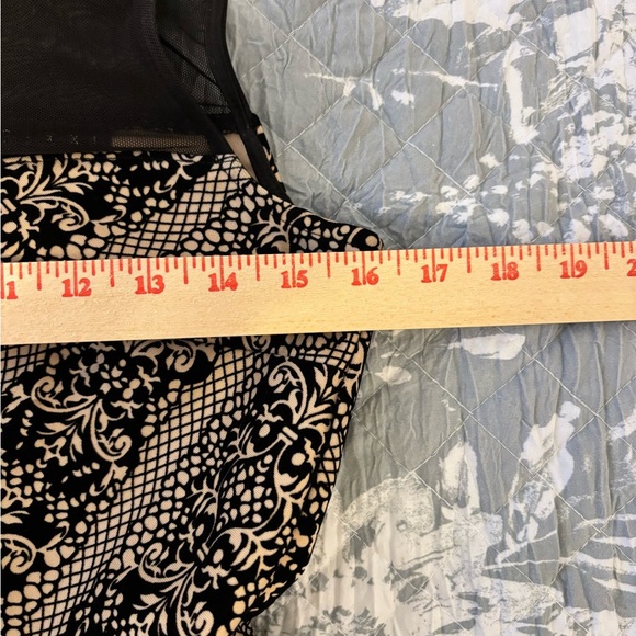 Trixxi Black and Tan A-Line Mini Dress for Weddings - Picture 4 of 7